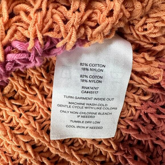 Natural Reflections Multi Colourblock Pullover Sweater Womens XL/XXL 3/4 Sleeve - Picture 8 of 8